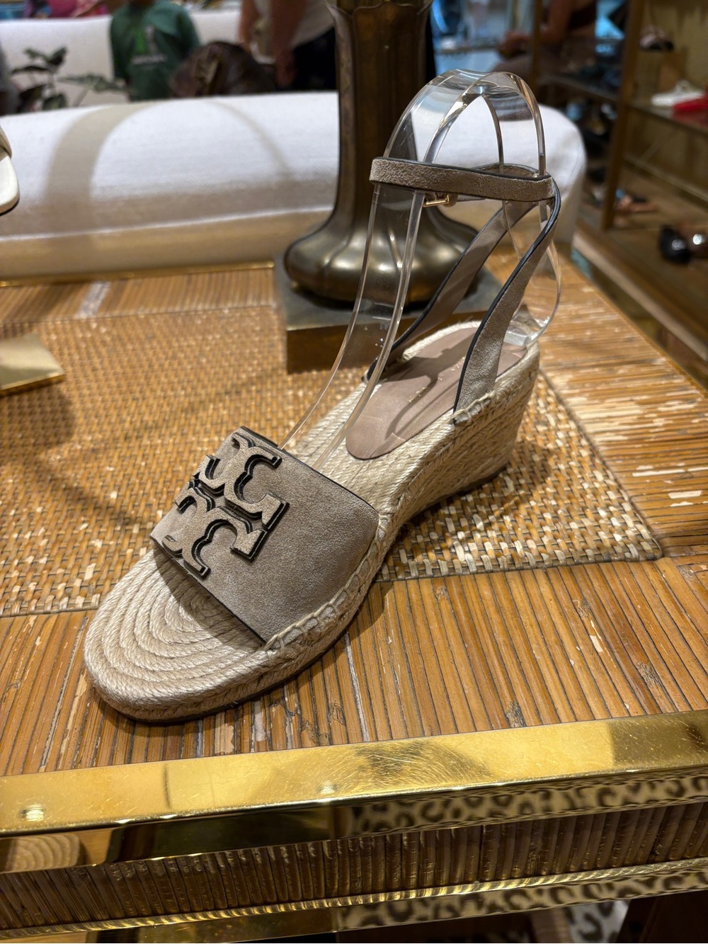 Tory Burch Women's Ines Espadrille Wedge Sandals